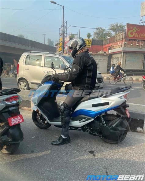 Upcoming Suzuki Burgman Electric Spotted Undergoing Road Tests Again