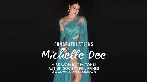 Miss World Philippines 2019 Michelle Dee is ASP's Goodwill Ambassador ...