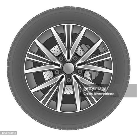 Close Up Car Wheels High Res Illustrations Getty Images