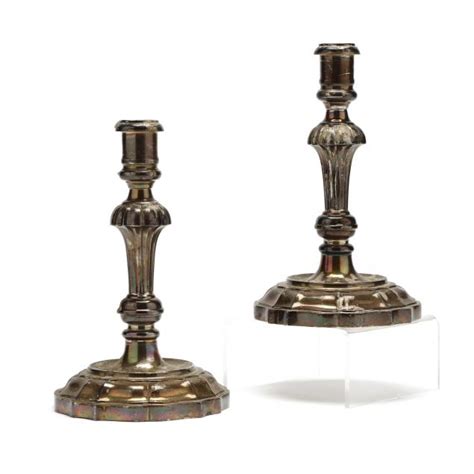 A Pair of Tiffany & Co. Sterling Silver Candlesticks (Lot 1045 ...