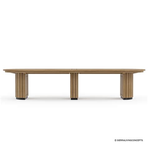 Soild Wood Modern Oval Conference Room Table