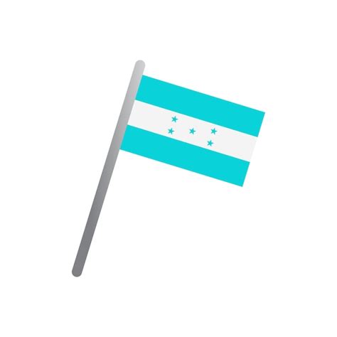 Premium Vector Honduras Flag Icon Vector