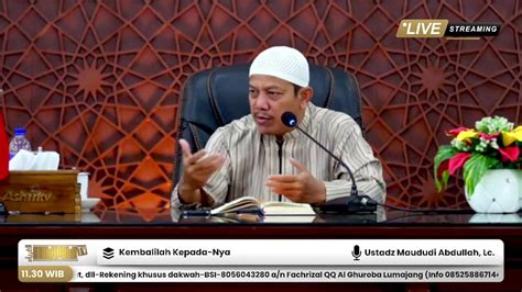 Kembalilah Kepada Nya Ustadz Maududi Abdullah Lc YouTube