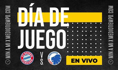 Bayern Munich vs Copenhague HOY EN VIVO Transmisión Champions League