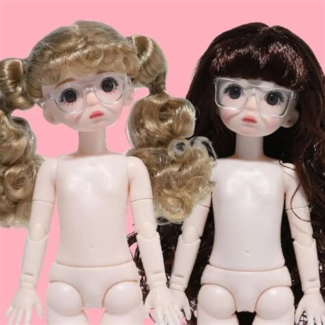 Jual Beautiful 1 6 Bjd Movable Joint Doll Body Kawaii Toys Nude 22 Ball Jointed Doll Moveable