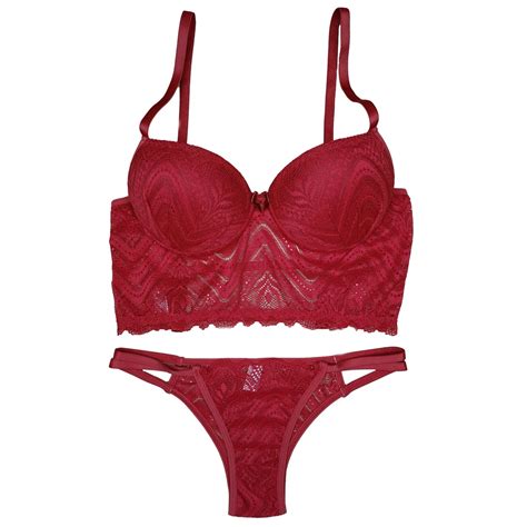 Conjunto Lingerie Renda Suti Cropped Bojo Calcinha String Shopee Brasil