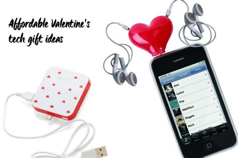 Affordable Valentine tech gifts for lovers. Or iPhone lovers.