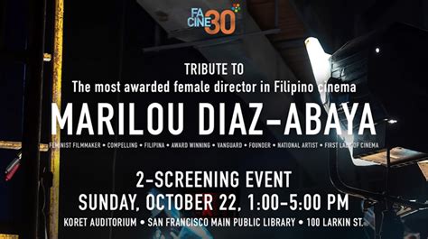 ABS-CBN Sagip Pelikula Celebrates 30 Years of Filipino Arts & Cinema ...