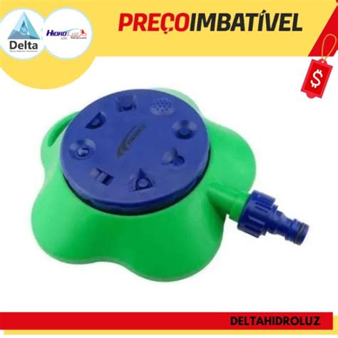 Amanco Wavin Aspersor Irrigador 8 Jatos Jardim Horta E Gramado Shopee