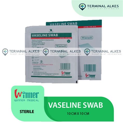 Jual Vaseline Swab Kasa Steril Wintuel X Cm Isi Pcs Winner