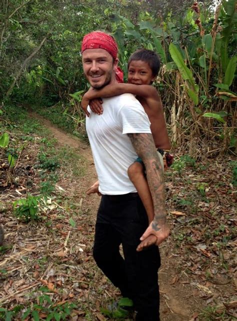 David Beckham Shares First Pictures From Bbc Amazon Rainforest Documentary