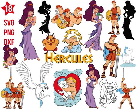 Disney Hercules Svg Pegasus Svg Zeus Svg Hades Svg Png Inspire Uplift