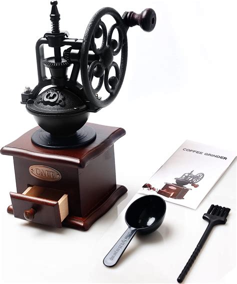 Manual Coffee Grinde Vintage Style Wooden Hand Ubuy India