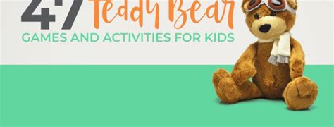 A Collection Of 47 Fun Teddy Bear Games And Activities For Kids These