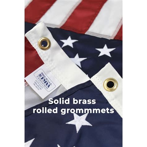 2.5x4 Ft American Flag Heavy Duty Outdoor Nylon 100% Made in USA ...