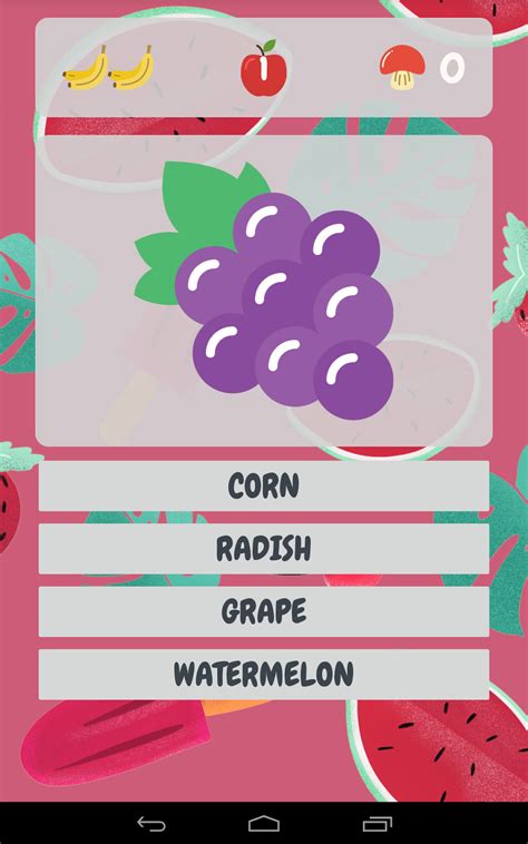 Fruit Vegetable Quiz - Fruiz APK for Android - Download