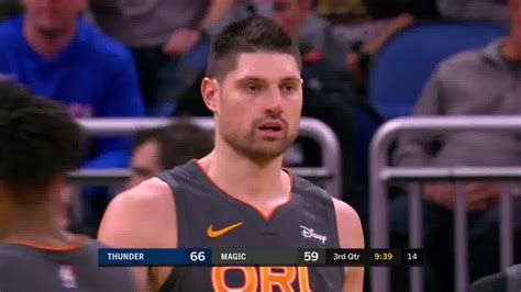 Nikola Vucevic Full Play Vs Oklahoma City Thunder 01 22 20 Smart