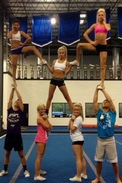 Best 25 Easy Cheer Stunts Ideas Cheer Stunts Cheerleading Stunt