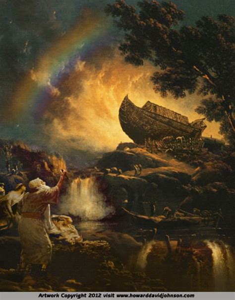 Noah S Ark By Howard David Johnson Old Testament Art Christian