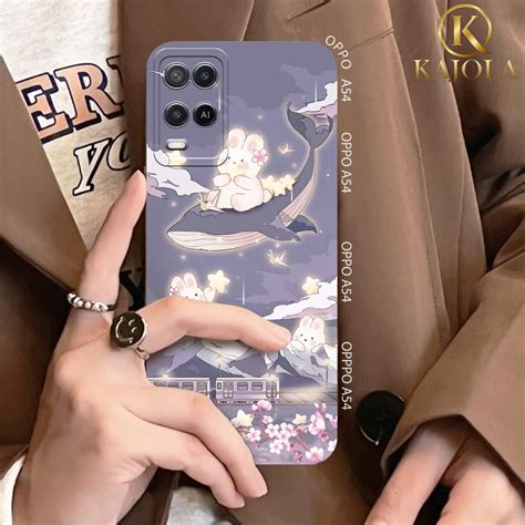 Jual Case Hp OPPO A54 Motif Cartoon Bahan Softcase Silicon Lentur