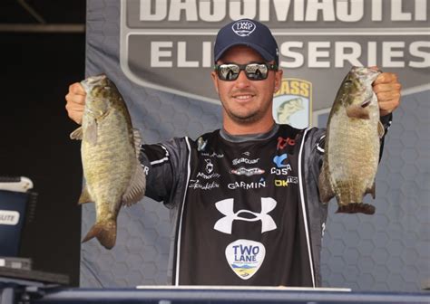 Chris Johnston Leads Day Two Of 2022 Bassmaster Elite Series Lake Oahe