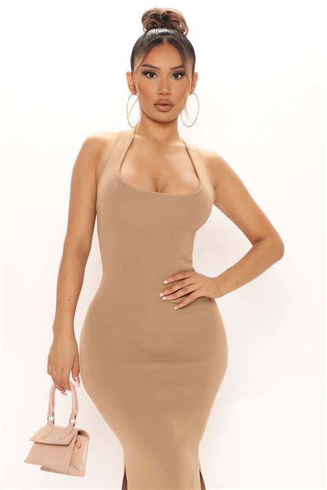 Neena Sweater Maxi Dress Mocha Fashion Nova Dresses Fashion Nova