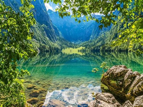 Obersee Schönau am Königssee Urlaub berchtesgaden Oberer see