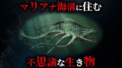 【実在】世界で最も深い海マリアナ海溝に住む不思議な生物4選がヤバすぎた。【 生き物 最深部 怪物 】 Youtube