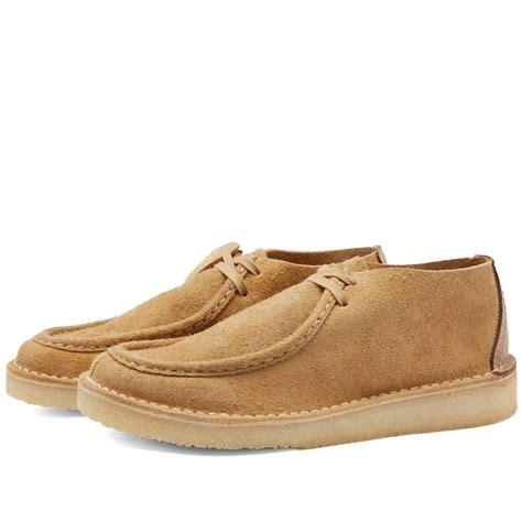 Clarks Originals Desert Nomad Light Tan Suede END