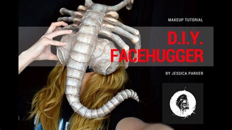 D.I.Y. Facehugger Mask - Makeup Tutorial! - YouTube