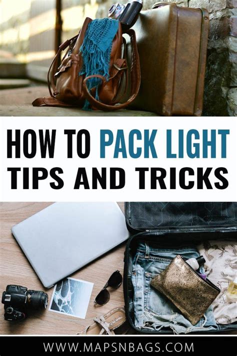 How To Pack Light Tips And Tricks Packing Light Packing Tips For