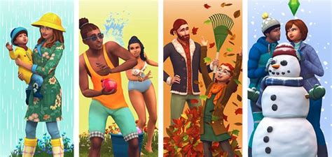 The Sims 4 Reveals Seasons Expansion Release Date Set Pc Gamer