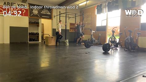 Indoor Throwdown Qualifier Wod 2 Ben De Boed YouTube