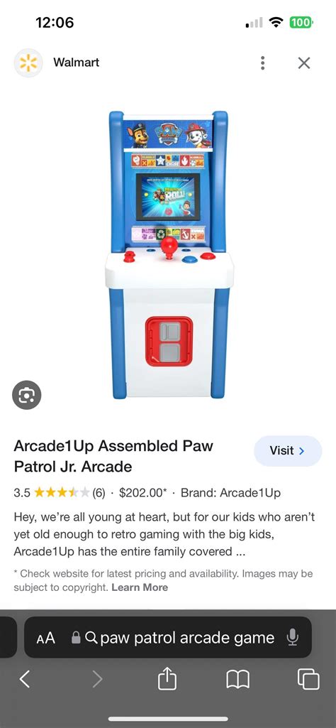 Paw Patrol arcade machine : r/PawPatrol