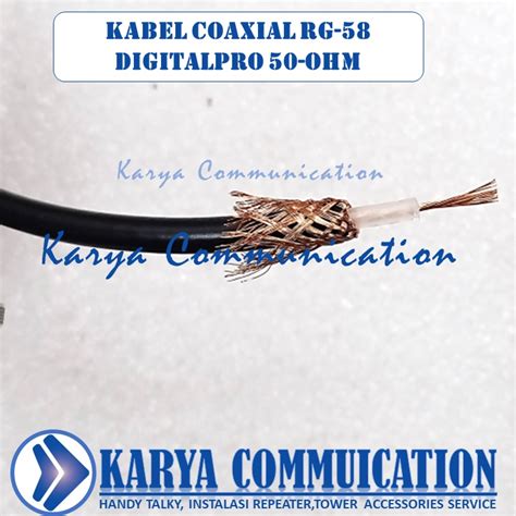 Jual KABEL COAX RG 58 50 Ohm Shopee Indonesia