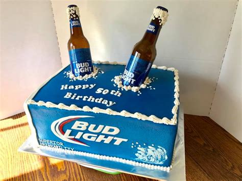 Beer Themed Birthday Cake