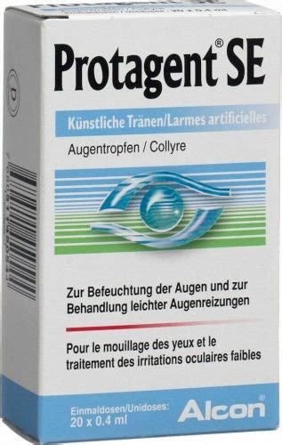 Protagent Se Augentropfen 20 Monodosen In Der Adler Apotheke