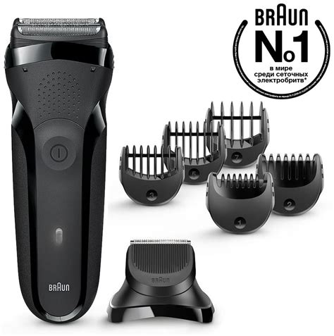 Купить Электробритва Braun Series 3 300BT с точной насадкой-триммером и ...