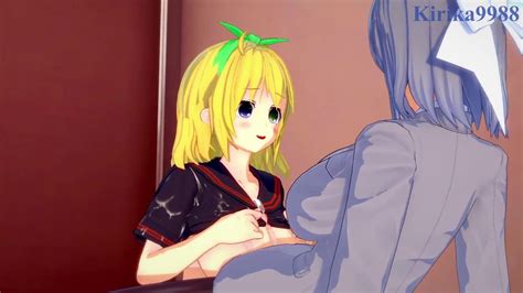 Ryona And Yumi Have Intense Futanari Sex In The Restroom Senran