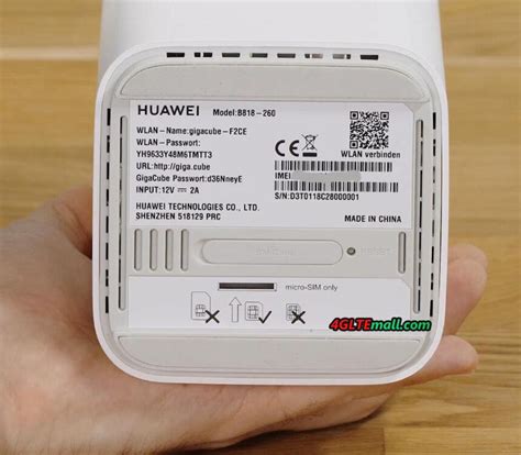 Huawei B818 260 Vodafone GigaCube Cat19 4G Router Review