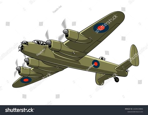 Heavy Bomber 1942 Ww Ii Aircraft Stock Vector (Royalty Free) 2220119841 | Shutterstock