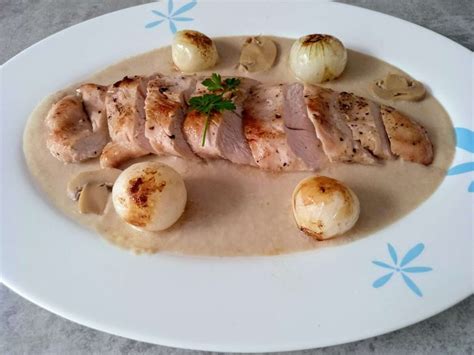 Solomillo De Pavo Con Salsa De Champi Ones Pedro Suarez Y Sus Recetas