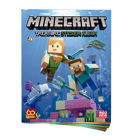 Álbum De Stickers Minecraft Tapa Blanda Lvlup Geek Store