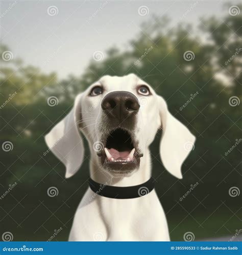 Portrait of a angry dog. stock illustration. Illustration of guard ...