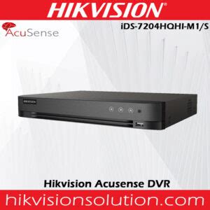 Hikvision Ids Huhi M S Turbo Hd Ch Dvr With Acusense Hikvision