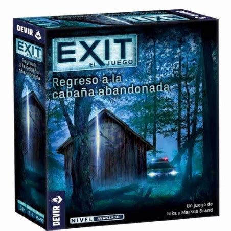 Exit Regreso A La Caba A Abandonada Juego De Mesa Escape Room