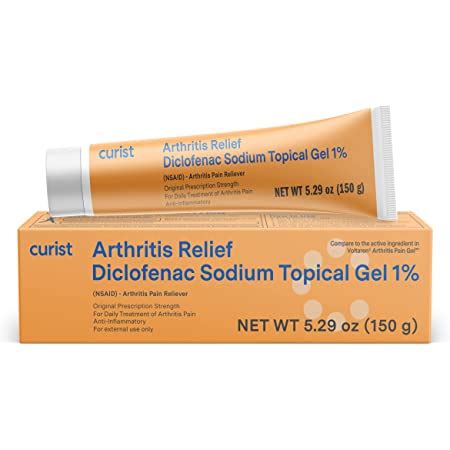 Amazon Amazon Basic Care Diclofenac Sodium Topical Gel 1 NSAID