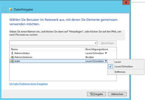 Netzlaufwerk Dateifreigabe F R Eine Active Directory Gruppe Einrichten