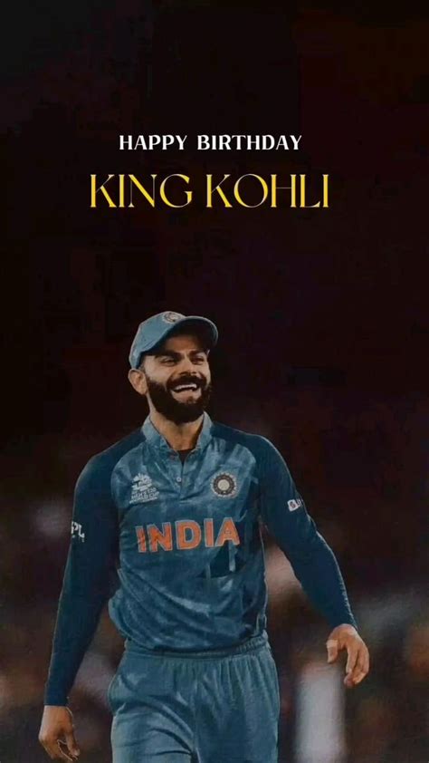 Happy Birthday Virat Kohli King Kohli Virat Kohli In 2024 Happy