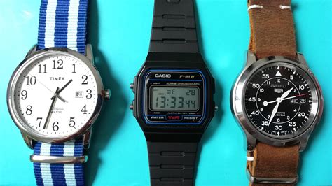 Timex Casio Seiko The Holy Trinity Of Affordable Watches Rwatches